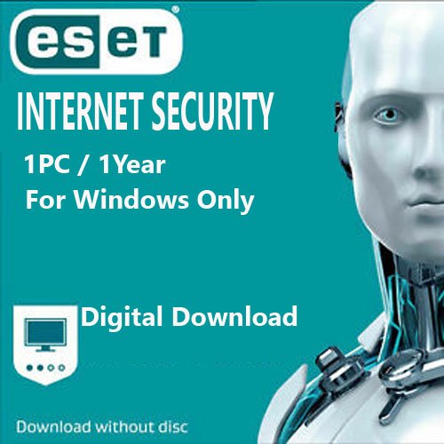 ESET Internet Security Antivirus | International |1 User 1 PC 1 Year