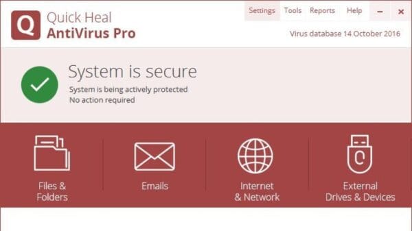 Quick Heal Antivirus Pro