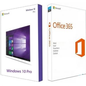Authentic Middle East Combo Windows 10 Professional + Office 365 Lifetime