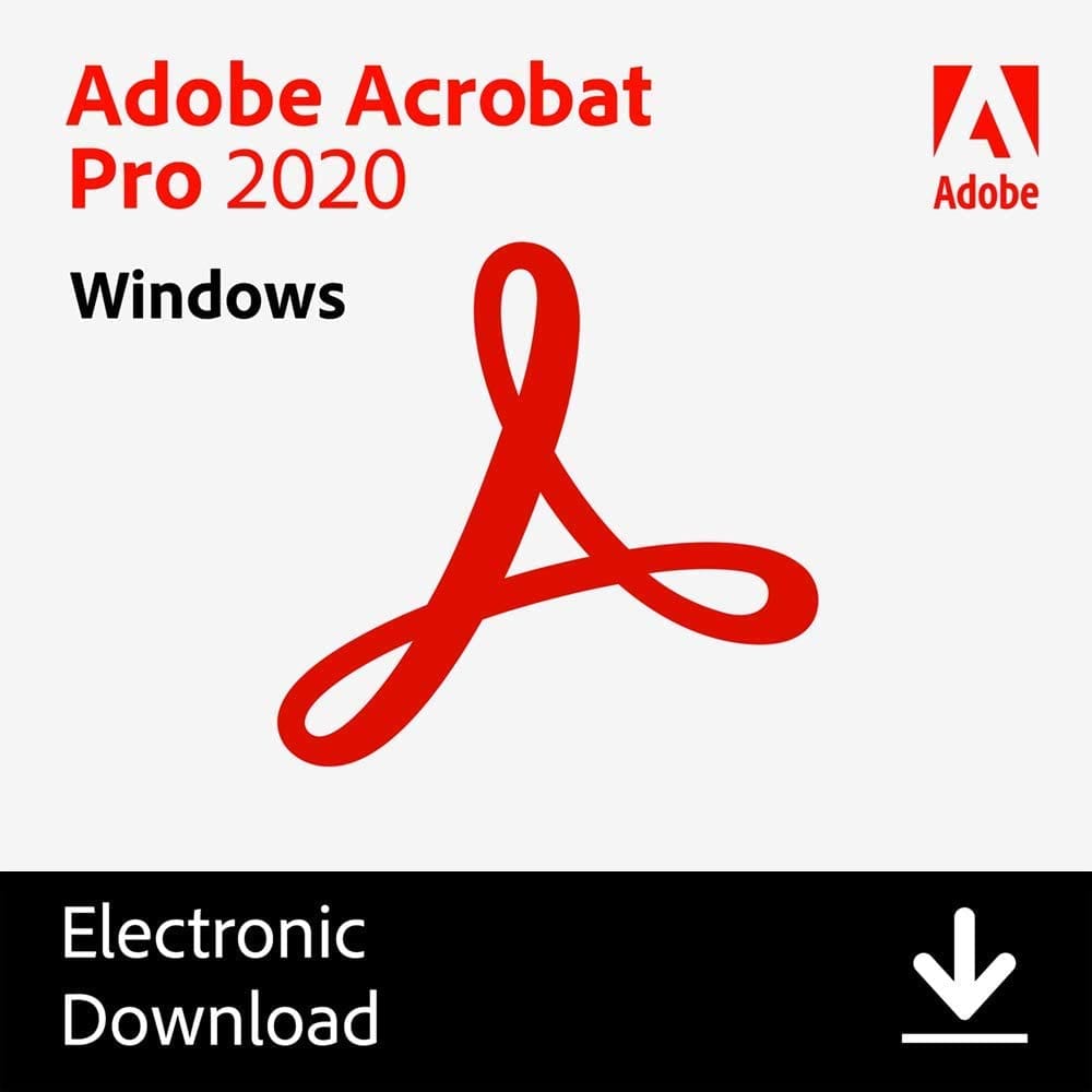 Adobe Acrobat Pro 2020 | Lifetime License | Download | English Version | Windows | 1PC – International Version