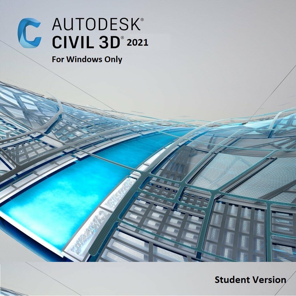 Autodesk AutoCAD Civil 3D 2021 for Windows | Download | Windows | Multilanguage | 1 Year – Student Version