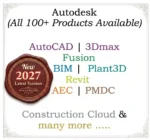 Autodesk AutoCAD 2027, Revit 2027, 3D Max 2027, and many more.