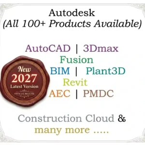 Autodesk AutoCAD 2027, Revit 2027, 3D Max 2027, and many more.