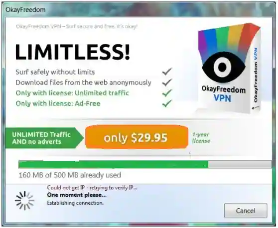 Ok Freedom VPN | for 1 PC - 1Year | Global License 1 ok freedom vpn
