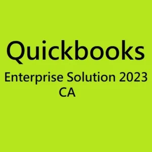 Intuit Quickbooks Enterprise Solutions 2023 CA