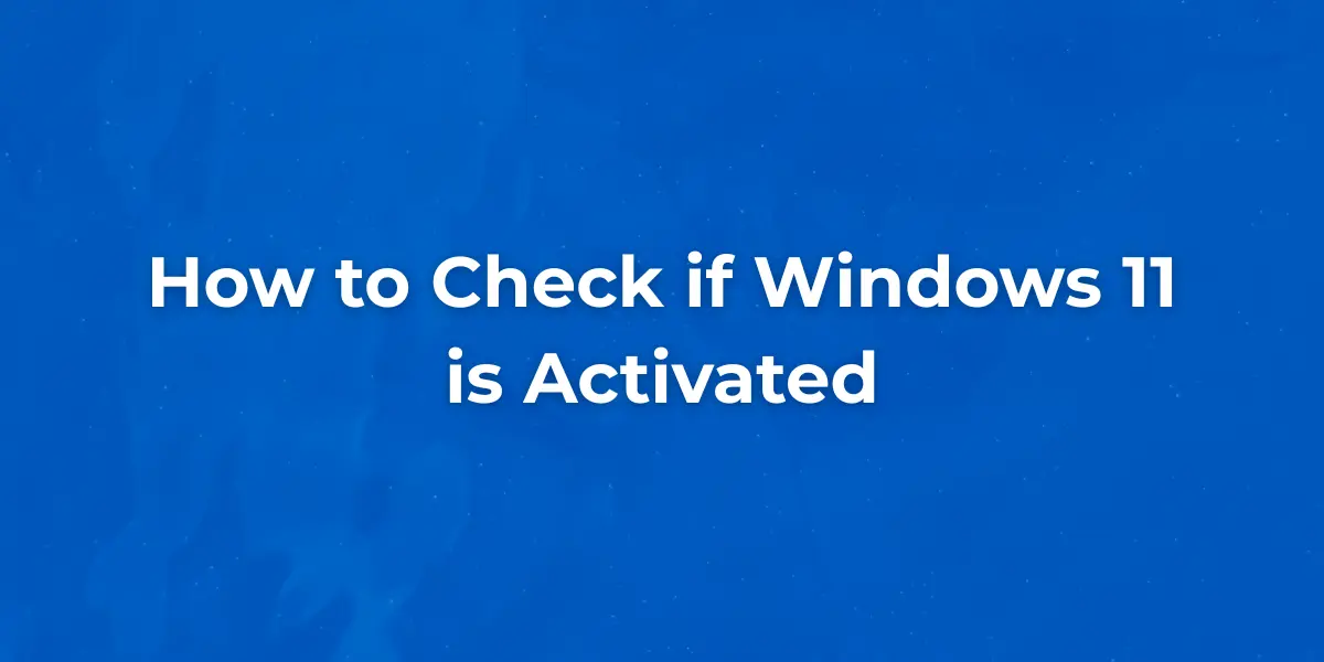 How to Check if Windows 11 is Activated 1 Windows 11 Settings screen showing activation status