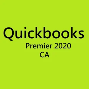 Intuit Quickbooks Premier 2020 CA