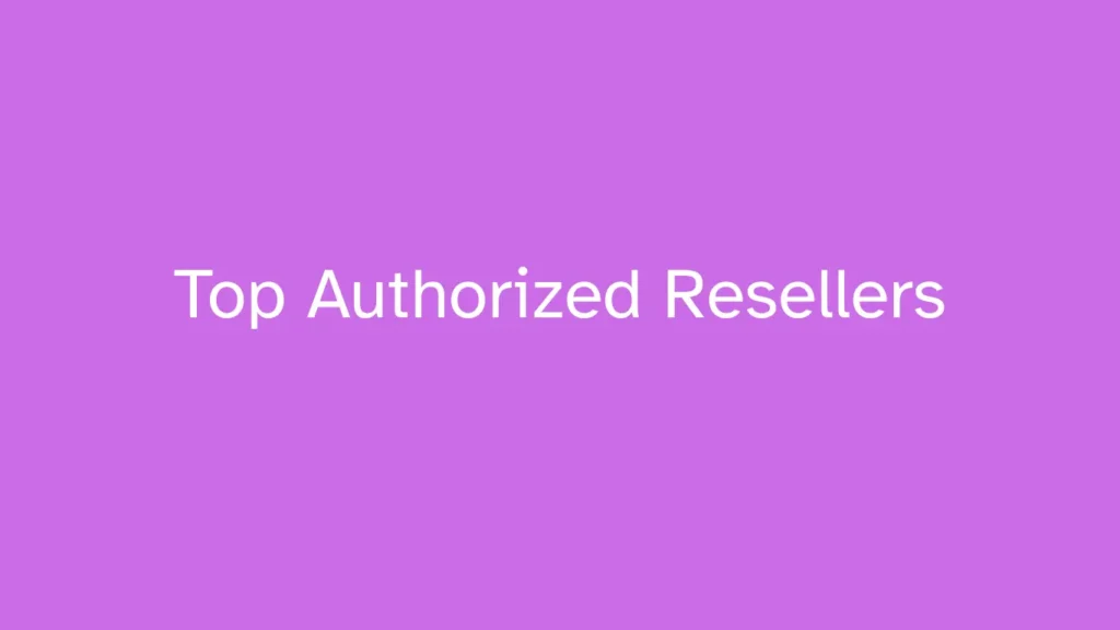 Top Authorized Resellers