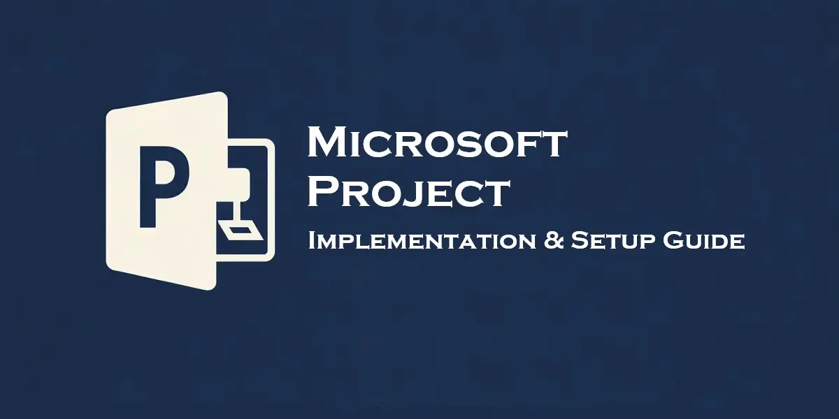 Microsoft project IMPLEMENATATION