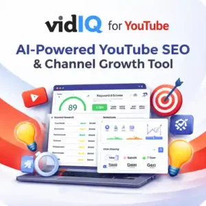 vidIQ YouTube SEO and analytics tool