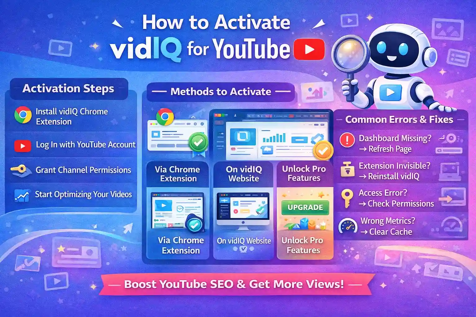 "Step-by-step infographic