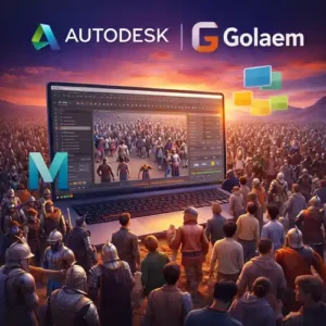 Autodesk Golaem: Simulate Realistic Crowds with Maya – Instant Access