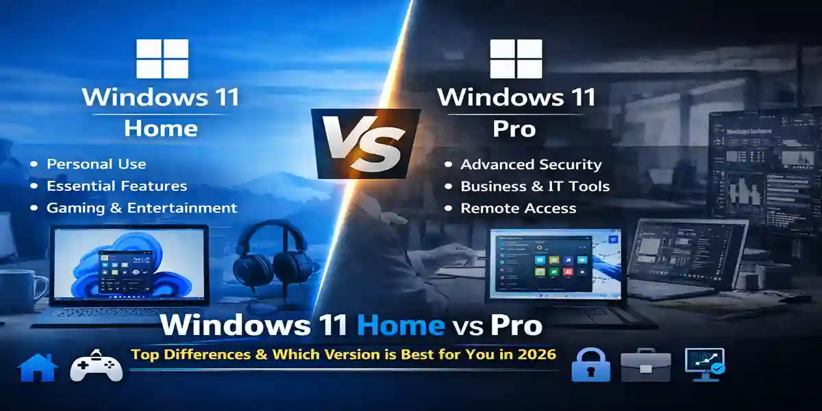 Windows 11 Home vs Pro