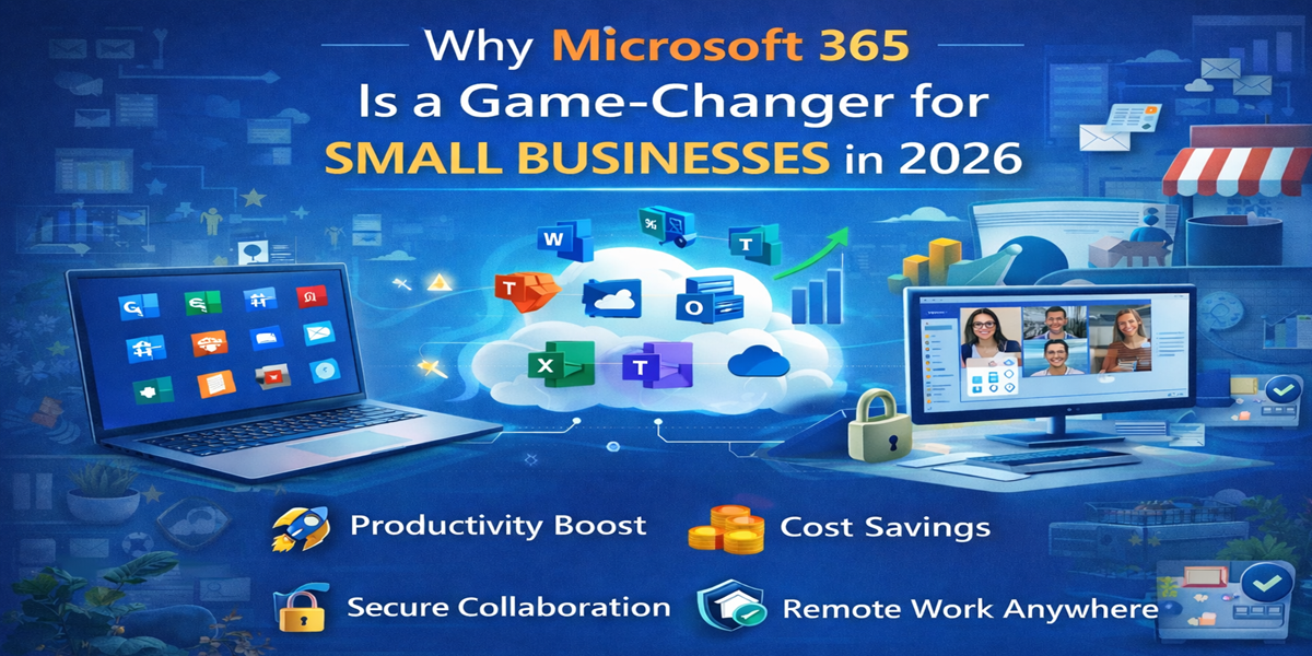Why Microsoft 365 Is a Game-Changer for Small Businesses in 2026