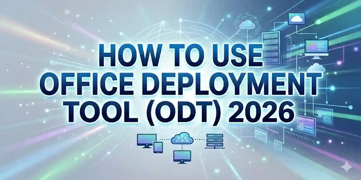 how to download and use the Office Deployment Tool (ODT) 2026