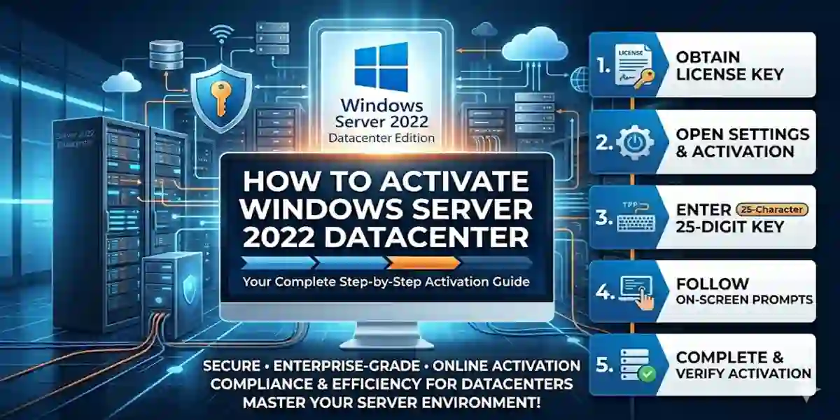 How to Activate Windows Server 2022 Datacenter