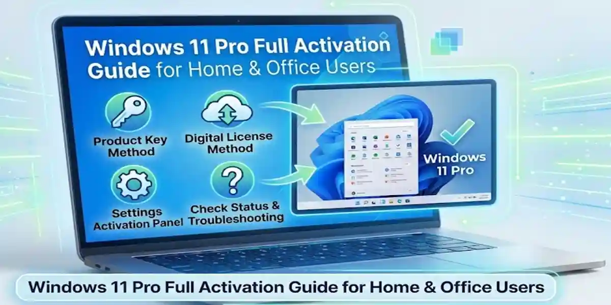 Windows 11 Pro Full Activation Guide for Home & Office Users