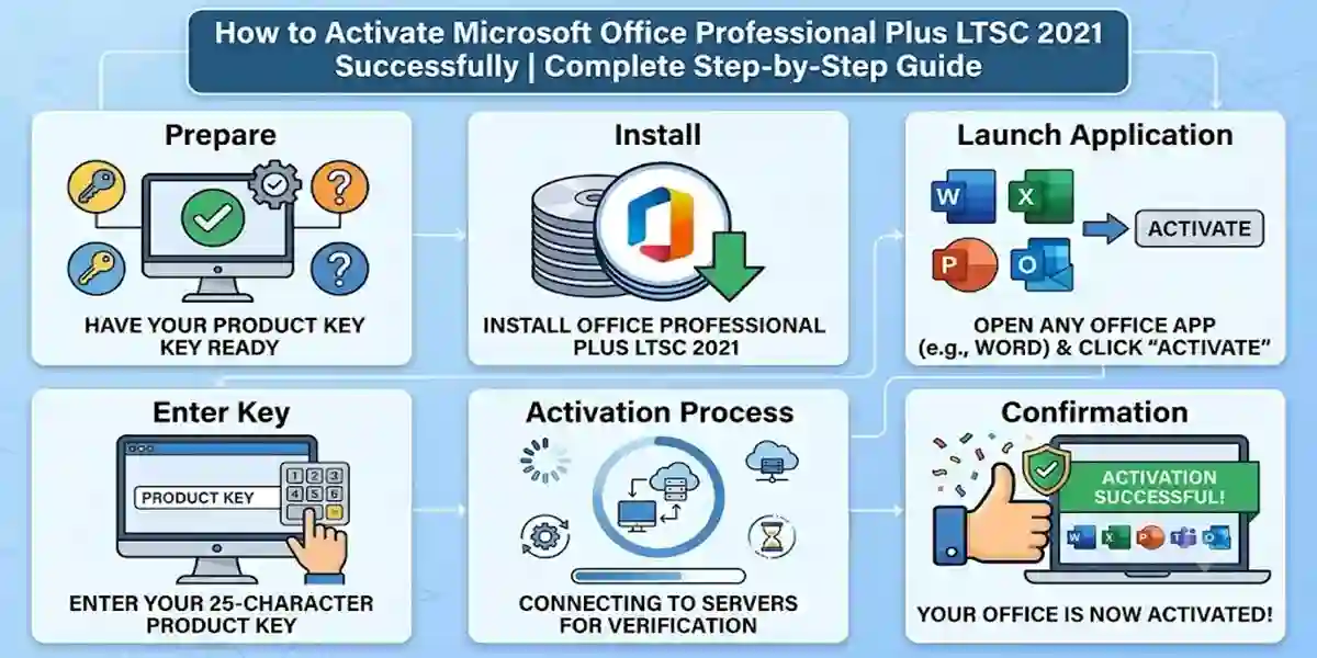 How to Activate Microsoft Office Professional Plus LTSC 2021 Successfully | Complete Step-by-Step Guide