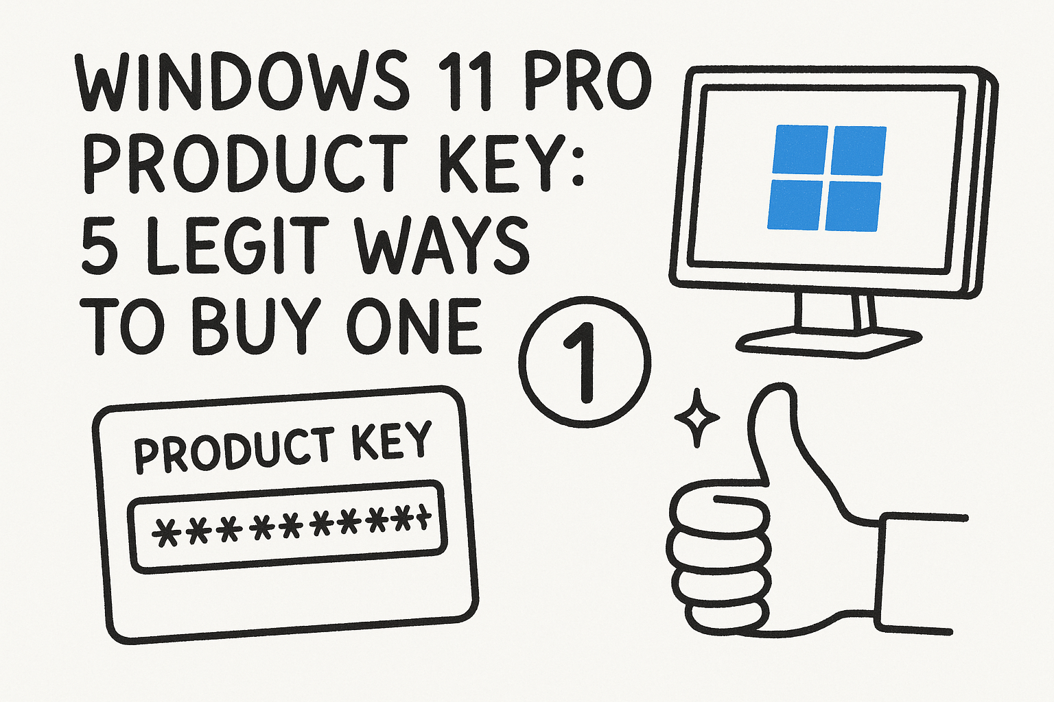 Windows 11 Pro Product Key: 5 Legit Ways to Buy One