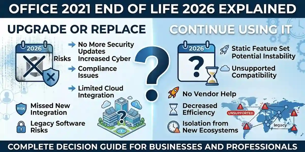 Office 2021 End of Life 2026 Explained | Upgrade, Replace, or Continue Using It?