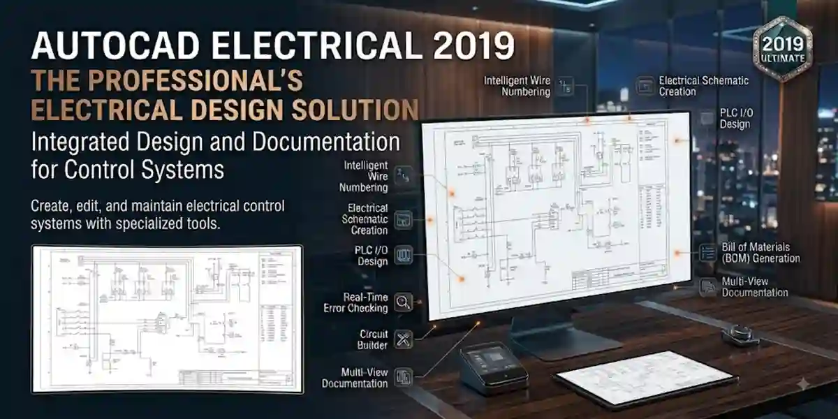 AutoCAD Electrical 2019 Ultimate Guide | Professional Electrical Schematic Design Software