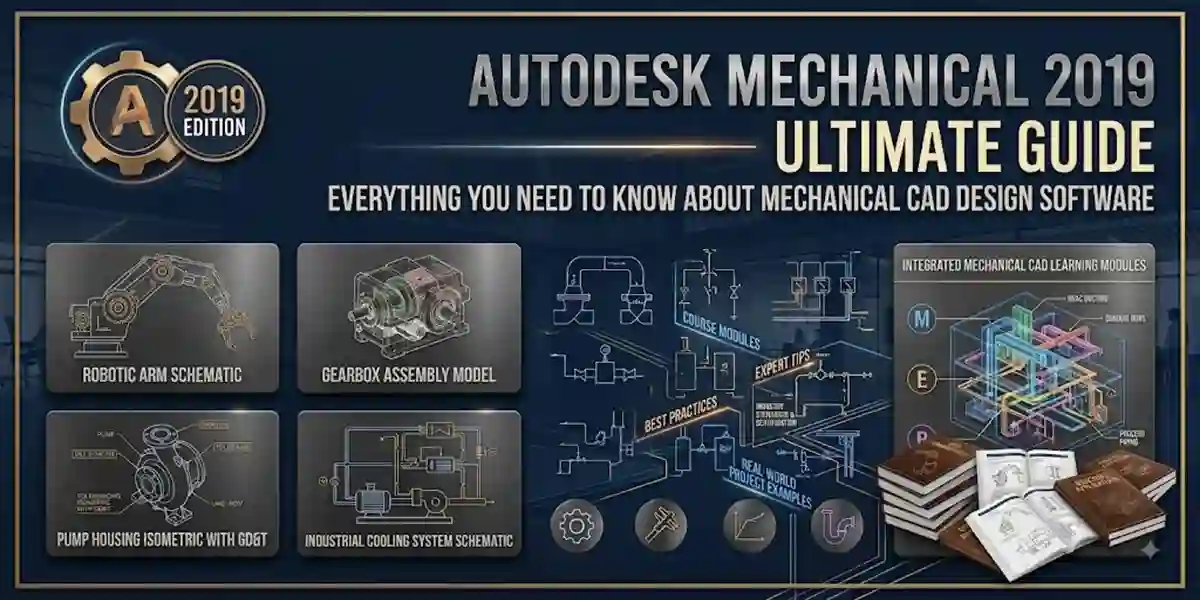 Autodesk Mechanical 2019 | Everything You Need to Know About Mechanical CAD Design Software