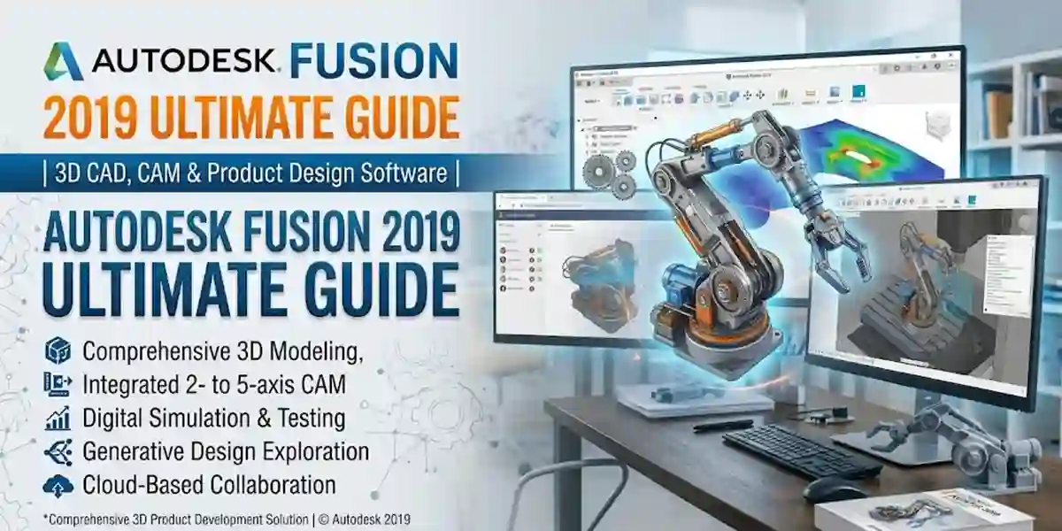 Autodesk Fusion 2019 Ultimate Guide | 3D CAD, CAM & Product Design Software