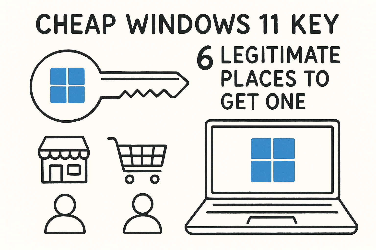 Cheap Windows 11 Key: 6 Legitimate Places to Get One
