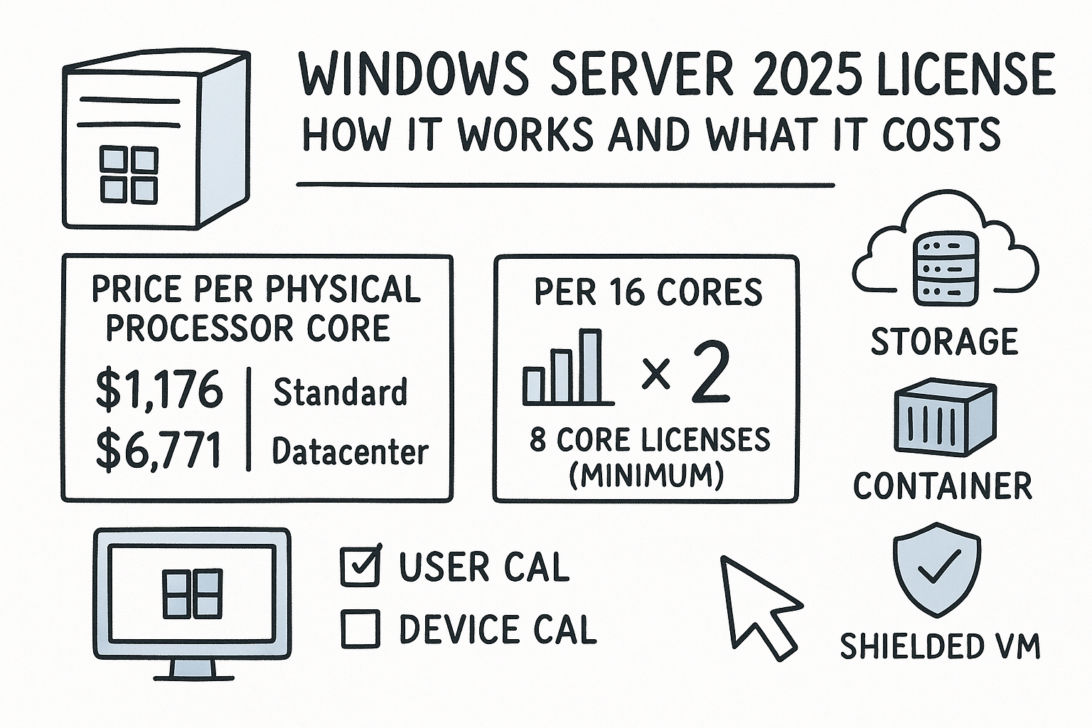 Windows Server 2025 License: How It Works and What It Costs 1 Windows Server 2025 License: How It Works and What It Costs