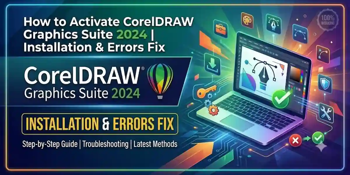 How to Activate CorelDRAW Graphics Suite 2024