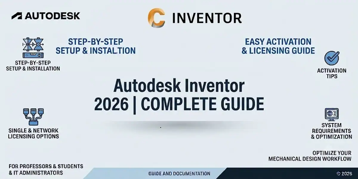 How to Install and Activate Autodesk Inventor 2026 | Step-by-Step Guide